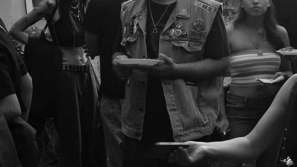 Koka, in a Backyard, with&nbsp;Pizza